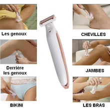 Charger l&#39;image dans la galerie, Finishing Touch Flawless Corps- un meilleur moyen de rasage à sec sans coupures, éruptions cutanées ou bosses