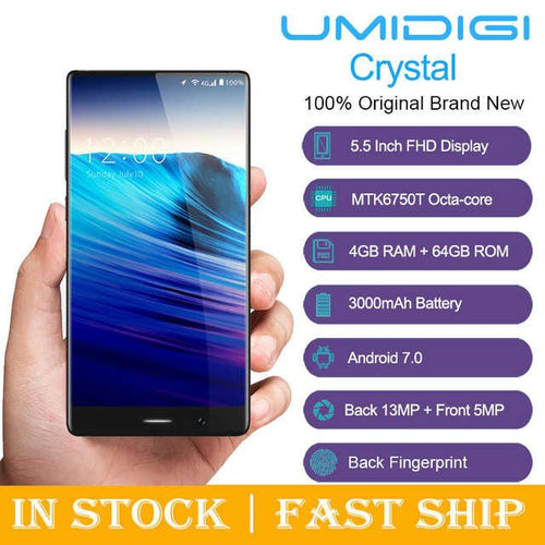 UMIDIGI CRYSTAL 64GO - 4 GO RAM