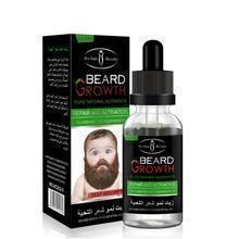 Huile biologique pour faire pousser la barbe