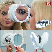 Charger l&#39;image dans la galerie, Miroir loupe LED idéal pour épilation sourcils