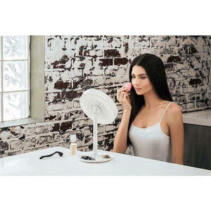 Miroir De Maquillage LED Avec Ventilateur