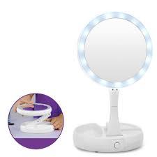 Miroir De Maquillage LED Avec Ventilateur